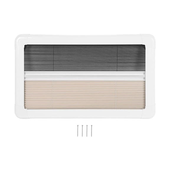 28x16inch Motorhome RV Windows Interior Shade Blinds Screen UV Protection For Camper Van Caravan
