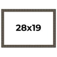 thumbnail image 1 of 28x19 Frame Black Bamboo Solid Wood Picture Frame Width 1.5 Inches | Interior Frame Depth 0.5, 1 of 8