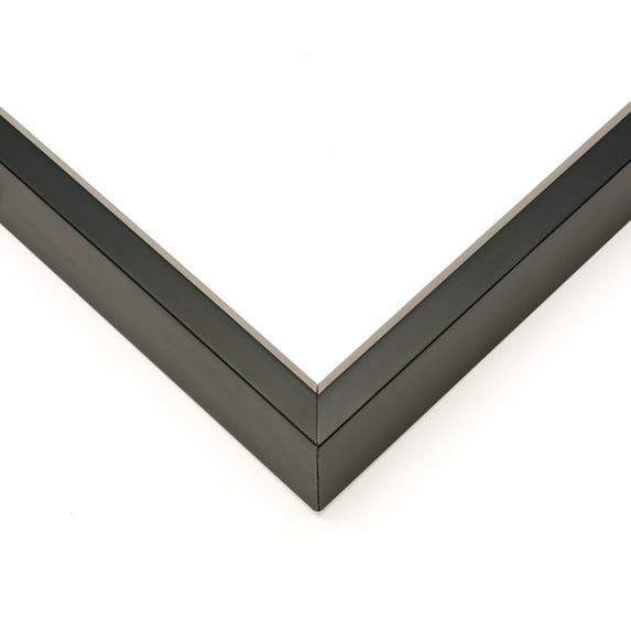 28x19 Frame Black Real Wood Picture Frame Width 1 inches | Interior Frame Depth 0.75 inches |