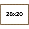thumbnail image 1 of 28x20 Frame Gold Kingsley Distressed Solid Wood Picture Frame Width 0.75 Inches | Interior Frame, 1 of 8