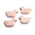 thumbnail image 1 of 28x20mm Pack Of 3 White Howlite Carved Duck Beads Genuine Gemstone Natural Jewelry Making, 1 of 1