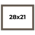 thumbnail image 1 of 28x21 Frame Black Feather Payton Ornate Solid Wood Picture Frame Width 1.75 Inches | Interior Depth, 1 of 8