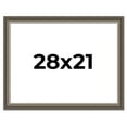 thumbnail image 1 of 28x21 Frame Brown Solid Wood Picture Frame | 1.75 Inch Moulding Width | Austin Frame Complete with, 1 of 8