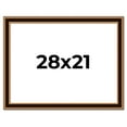 thumbnail image 1 of 28x21 Frame Gold Brown Plein Air Vintage Solid Wood Picture Frame | 1.75 Inches Moulding Width |, 1 of 8