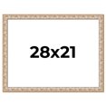 thumbnail image 1 of 28x21 Frame White Real Wood Picture Frame Width 1.5 inches | Interior Frame Depth 0.5 inches |, 1 of 8