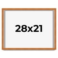 thumbnail image 1 of 28x21 Shadow Box Frame Brown | 0.875 Inches Deep Real Wood Contemporary Shadowbox Display Frame |, 1 of 6