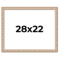 thumbnail image 1 of 28x22 Frame White Real Wood Picture Frame Width 1.5 inches | Interior Frame Depth 0.5 inches |, 1 of 8