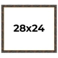 thumbnail image 1 of 28x24 Frame Gold Real Wood Picture Frame Width 1.5 inches | Interior Frame Depth 0.5 inches |, 1 of 8
