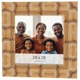 thumbnail image 1 of 28x28 Frame Beige Real Wood Picture Frame Width 3 inches | Interior Frame Depth 0.5 inches |, 1 of 8