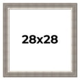 thumbnail image 1 of 28x28 Frame Grey Real Wood Picture Frame Width 2.75 Inches | Interior Frame Depth 0.5 Inches |, 1 of 8
