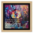 thumbnail image 1 of 28x28 Frame Natural Matted for 28x28 Picture or 30x30 Art Poster Without Photo Mat  Display Your, 1 of 8