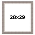 thumbnail image 1 of 28x29 Frame Grey Real Wood Picture Frame Width 2.75 Inches | Interior Frame Depth 0.5 Inches |, 1 of 8