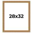 thumbnail image 1 of 28x32 Frame Gold Ornate Solid Wood Picture Frame | 2 Inch Moulding Width | Firman Traditional Photo, 1 of 8