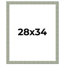 28x34 Frame Green Desert Pear Solid Wood Picture Frame | 1.625 Inch Moulding Width | Interior Frame