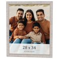 thumbnail image 1 of 28x34 Frame White Real Wood Picture Frame Width 0.75 inches | Interior Frame Depth 0.5 inches |, 1 of 8