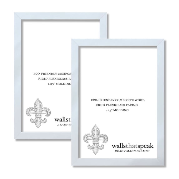 28x35 White Picture Frame for Puzzles Posters Photos or Artwork (2-Pack)