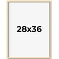 thumbnail image 1 of 28x36 Shadow Box Frame Brown | 0.875 Inches Deep Real Wood Contemporary Shadowbox Display Frame |, 1 of 5