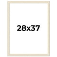 thumbnail image 1 of 28x37 Frame White Real Wood Picture Frame Width 1.5 inches | Interior Frame Depth 0.5 inches | Barn, 1 of 8
