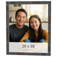 thumbnail image 1 of 28x38 Frame Brown Bamboo with Dark Coffee/Walnut Finish | Solid Wood Picture Frame Width 0.75, 1 of 8