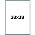 thumbnail image 1 of 28x38 Frame Rustic Sky Blue Solid Wood Picture Frame | 0.75 Inch Moulding Width |Includes UV, 1 of 8