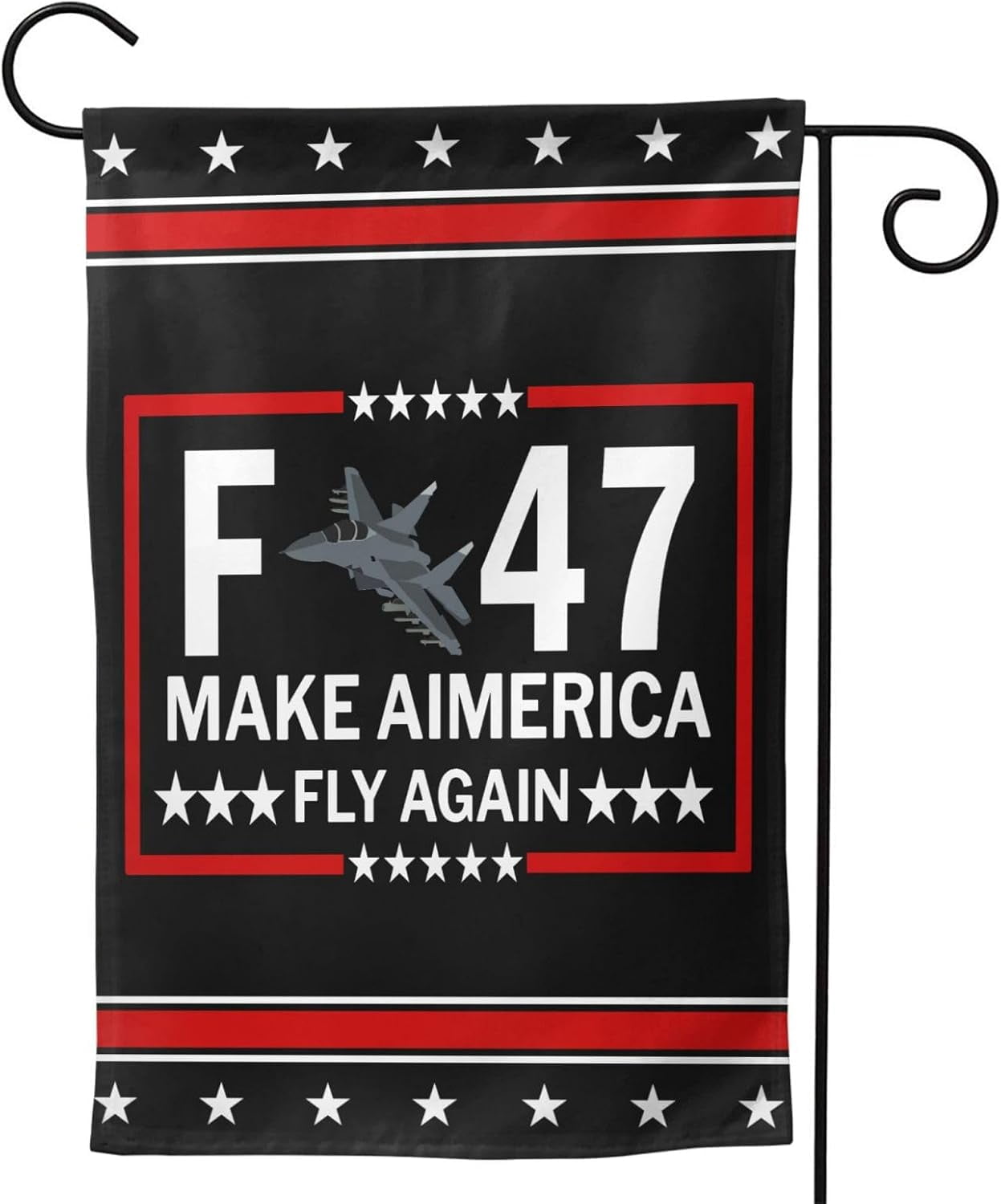 28x40 F-47 Fighter-Jet Aircraft flag Pro 47th President F-47 Jet ...