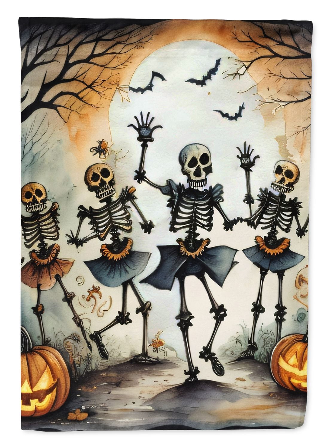 28x40 Inch Double-Sided Halloween Decorative Pole Flag for Outdoor Home Display