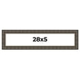 thumbnail image 1 of 28x5 Frame Black Bamboo Solid Wood Picture Frame Width 1.5 Inches | Interior Frame Depth 0.5 Inches, 1 of 8