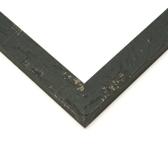 28x5 Frame Black Solid Wood Picture Frame Width 1.125 Inches | Interior Frame Depth 0.5 Inches |