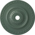 thumbnail image 1 of 29 1/2"OD x 3 5/8"ID x 1 5/8"P Sunflower Ceiling Medallion (Fits Canopies up to 5 5/8"), Hand-Painted Cloud Burst, 1 of 5