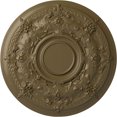 thumbnail image 1 of 29 1/4"OD x 2"P Darnay Ceiling Medallion (Fits Canopies up to 7 1/4"), Hand-Painted Mississippi Mud, 1 of 6