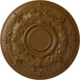 thumbnail image 1 of 29 1/4"OD x 2"P Darnay Ceiling Medallion (Fits Canopies up to 7 1/4"), Hand-Painted Smokey Topaz, 1 of 6