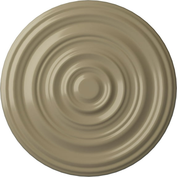 29 1/8"OD x 1 1/2"P Carton Smooth Ceiling Medallion (Fits Canopies up to 9 1/8"), Hand-Painted Gobi Desert