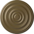 thumbnail image 1 of 29 1/8"OD x 1 1/2"P Carton Smooth Ceiling Medallion (Fits Canopies up to 9 1/8"), Hand-Painted Mississippi Mud, 1 of 6