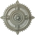 thumbnail image 1 of 29 1/8"OD x 1 1/4"ID x 4"P Haylynn Ceiling Medallion (Fits Canopies up to 1 1/4"), Hand-Painted Flash Gold, 1 of 7