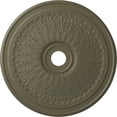 thumbnail image 1 of 29 1/8"OD x 3 5/8"ID x 1"P Oakleaf Ceiling Medallion (Fits Canopies up to 6 1/4"), Hand-Painted Spartan Stone, 1 of 6