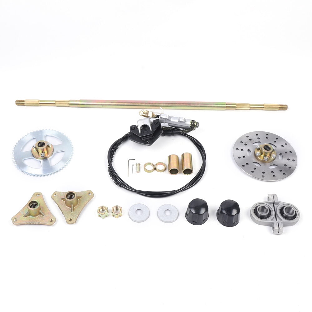 29.1'' Go Kart Rear Axle Assembly Kit, Rear Axle Assembly Kit For Quad ...