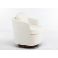 thumbnail image 1 of 29.1"w X 32.7"h Boucle Fabric Chair With Solid Wood Base - Living Room Enhancement Ergonomic Brown Enhance Your Comfort, 1 of 6