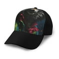 thumbnail image 1 of Yiaed Vintage Wolf Warrior Print Baseball Cap Dad Hat Polo Style Plain Blank Adjustable Size, 1 of 5