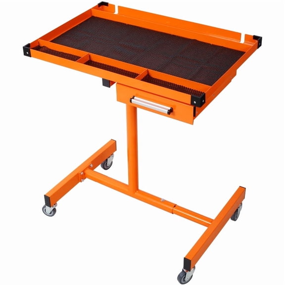 29" × 20" Multifunctional Workbench with Drawer, 2.5" Caster, Corner Pad, Extendable Base, Portable & Adjustable