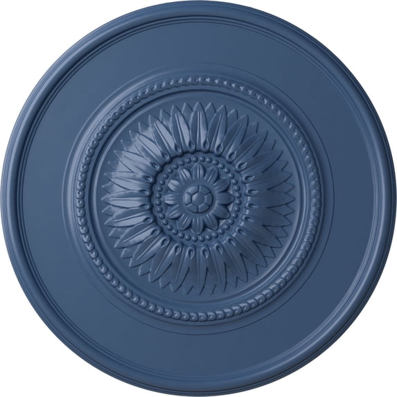 29 3/4"OD x 1 1/2"P Wigan Ceiling Medallion Americana Finished