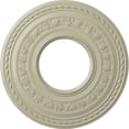 thumbnail image 1 of 29 3/8"OD x 11 5/8"ID x 1 1/8"P Anthony Ceiling Medallion (Fits Canopies up to 11 5/8"), Hand-Painted Clear Yellow, 1 of 6