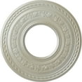 thumbnail image 1 of 29 3/8"OD x 11 5/8"ID x 1 1/8"P Anthony Ceiling Medallion (Fits Canopies up to 11 5/8"), Hand-Painted Flash Blue, 1 of 6
