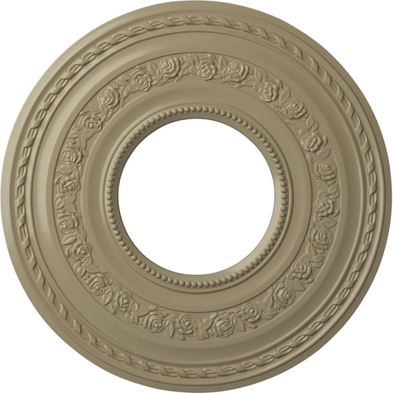 29 3/8"OD x 11 5/8"ID x 1 1/8"P Anthony Ceiling Medallion (Fits Canopies up to 11 5/8"), Hand-Painted Gobi Desert
