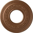 thumbnail image 1 of 29 3/8"OD x 11 5/8"ID x 1 1/8"P Anthony Ceiling Medallion (Fits Canopies up to 11 5/8"), Hand-Painted Polished Copper, 1 of 6