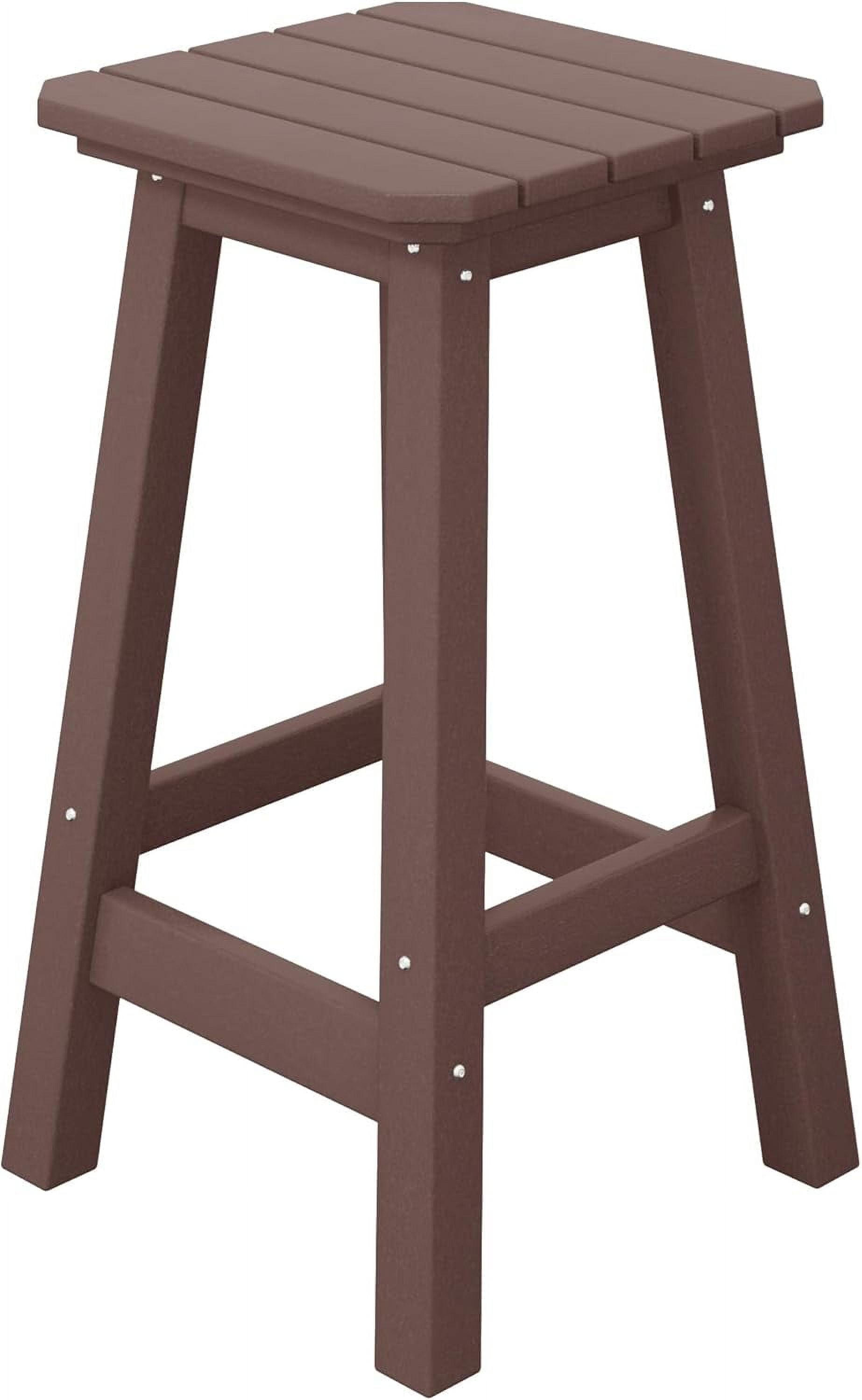 29" Height Outdoor Bar Stools AllWeather Bar Stools Adirondack Poly