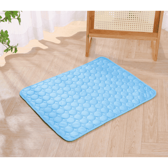 29.5"/22.5" Gel Dog Cooling Pad Pressure Activated – No Chilling Needed, Keep Pets Cool Indoors, Outdoors or in the Vehicle