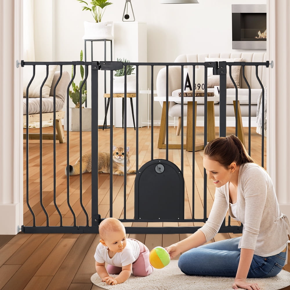 https://i5.walmartimages.com/seo/29-5-48-4-Baby-Gate-Baby-Fences-30-Tall-Pressure-Mounted-For-Doorway-Stairs-Black_4c744fc7-2110-4abf-9ec0-5f1b3637a125.3be2a5a3e69e73af6d1f69f122b2f1d8.jpeg