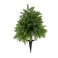 thumbnail image 1 of 29.5" Artificial Cedar Topiary Ball Trees with Ground Spike, UV Resistant Fake Bushes, Christtmas Faux Cypress Fake Plants Faux Shrubs for Outdoor Indoor Front Porch Garden Decor, 1PC, 1 of 7