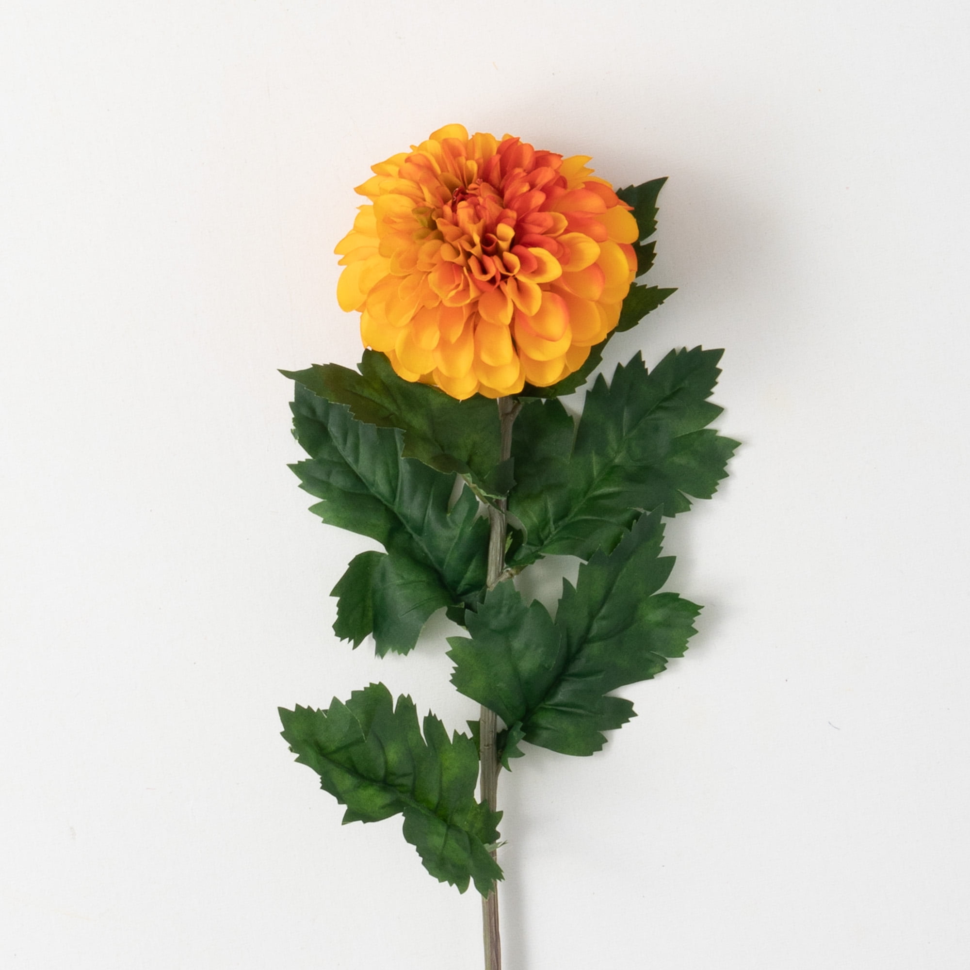 29.5"H Sullivans Orange Dahlia Flower Stem, Orange