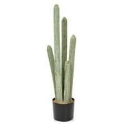 29.5  Tall Fake Cactus Plant Potted Large Cactus Old Man Cactus Big Cacti Plants Artificial Cactus Home Garden Office Decor Housewarming Gifts
